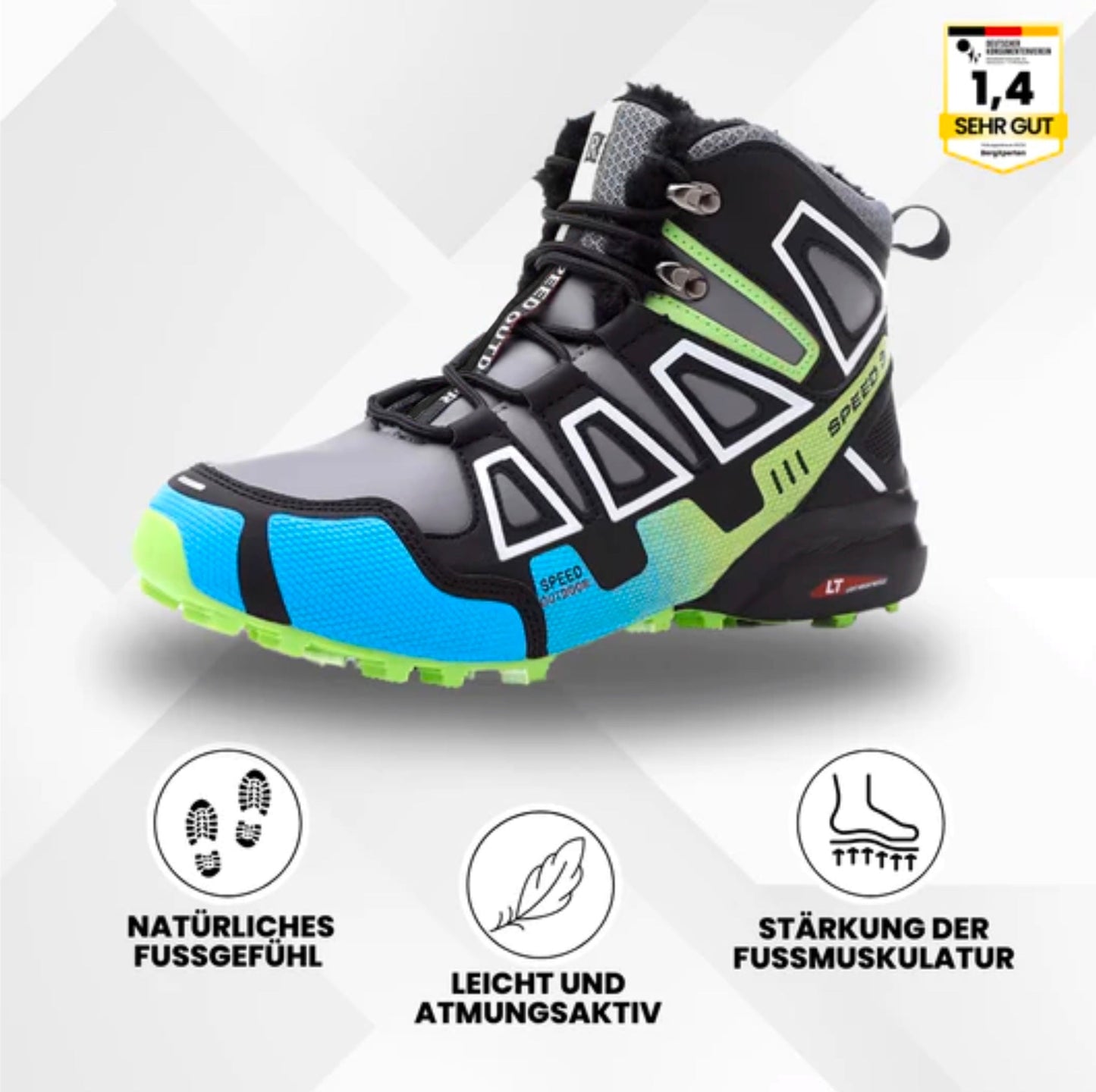 OrthoTrekking Pro Hallux – Ergonomic Hiking & Trekking Shoes for Hallux Valgus Comfort