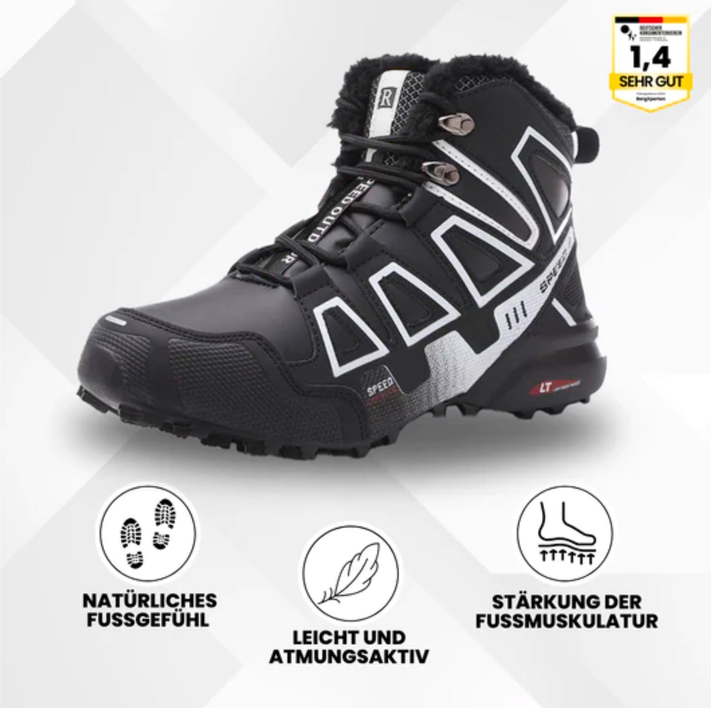 OrthoTrekking Pro Hallux – Ergonomic Hiking & Trekking Shoes for Hallux Valgus Comfort