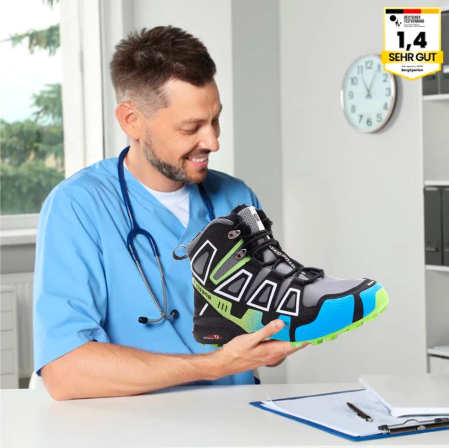 OrthoTrekking Pro Hallux – Ergonomic Hiking & Trekking Shoes for Hallux Valgus Comfort