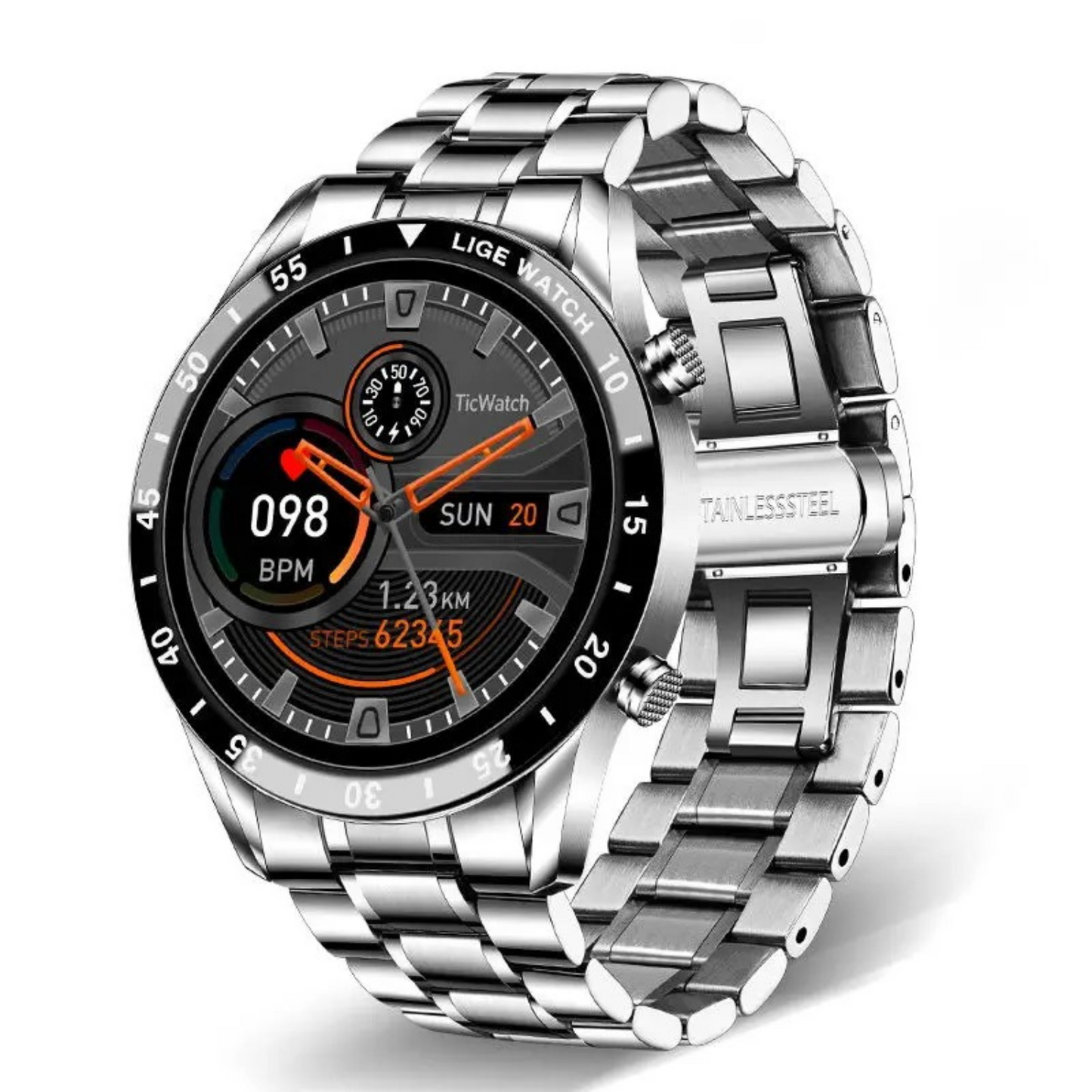 Rebolet | Orben – Smartwatch Deluxe mit Gesundheitsfunktionen – Alltag & Sport