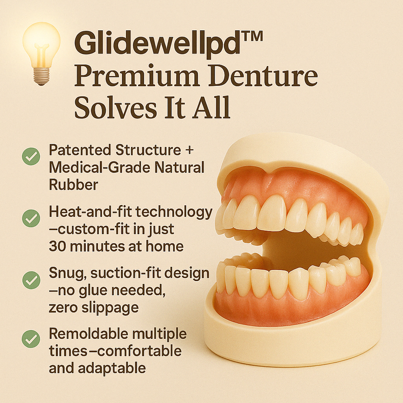 Rebolet | Glidewellpd™ – Premium Vollprothese für natürlichen Tragekomfort