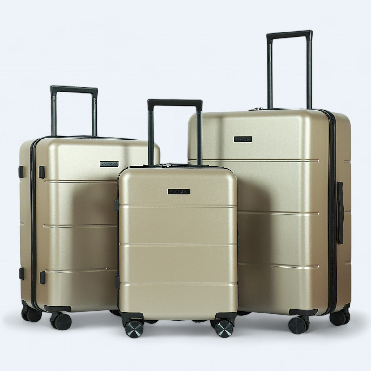 Rebolet | 3-teilige Hartschalen-Kofferset – Atlas Explorer