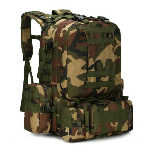 60L MOLLE Outdoor-Militär-Tactical-Rucksack – Camping, Wandern, Trekking