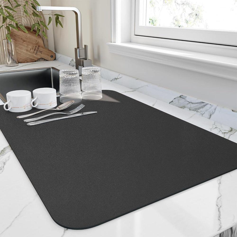 Rebolet | Schnelltrocknende Küchen-Abtropfmatte – Hochabsorbierend & Praktisch