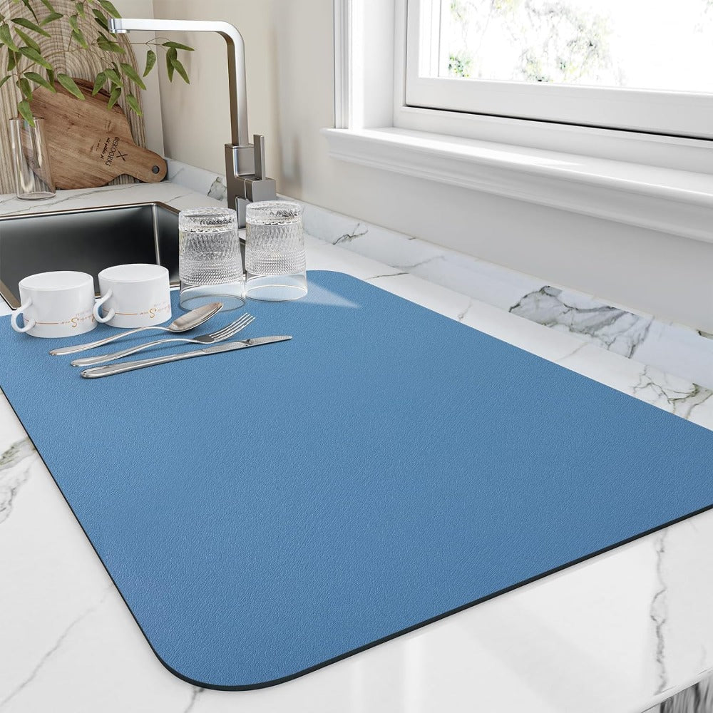 Rebolet | Schnelltrocknende Küchen-Abtropfmatte – Hochabsorbierend & Praktisch