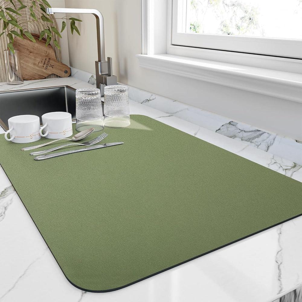Rebolet | Schnelltrocknende Küchen-Abtropfmatte – Hochabsorbierend & Praktisch