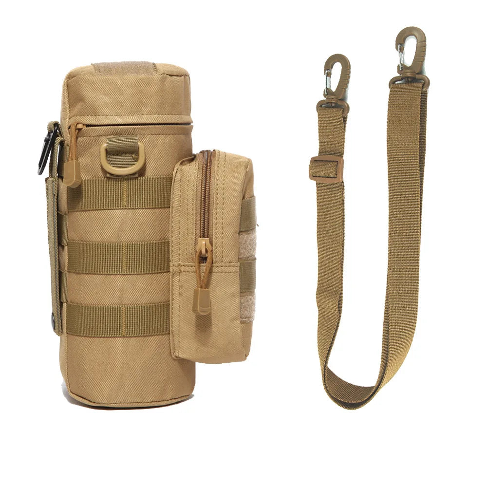 Tactical MOLLE Trinkflaschentasche – isoliert, abnehmbarer Riemen