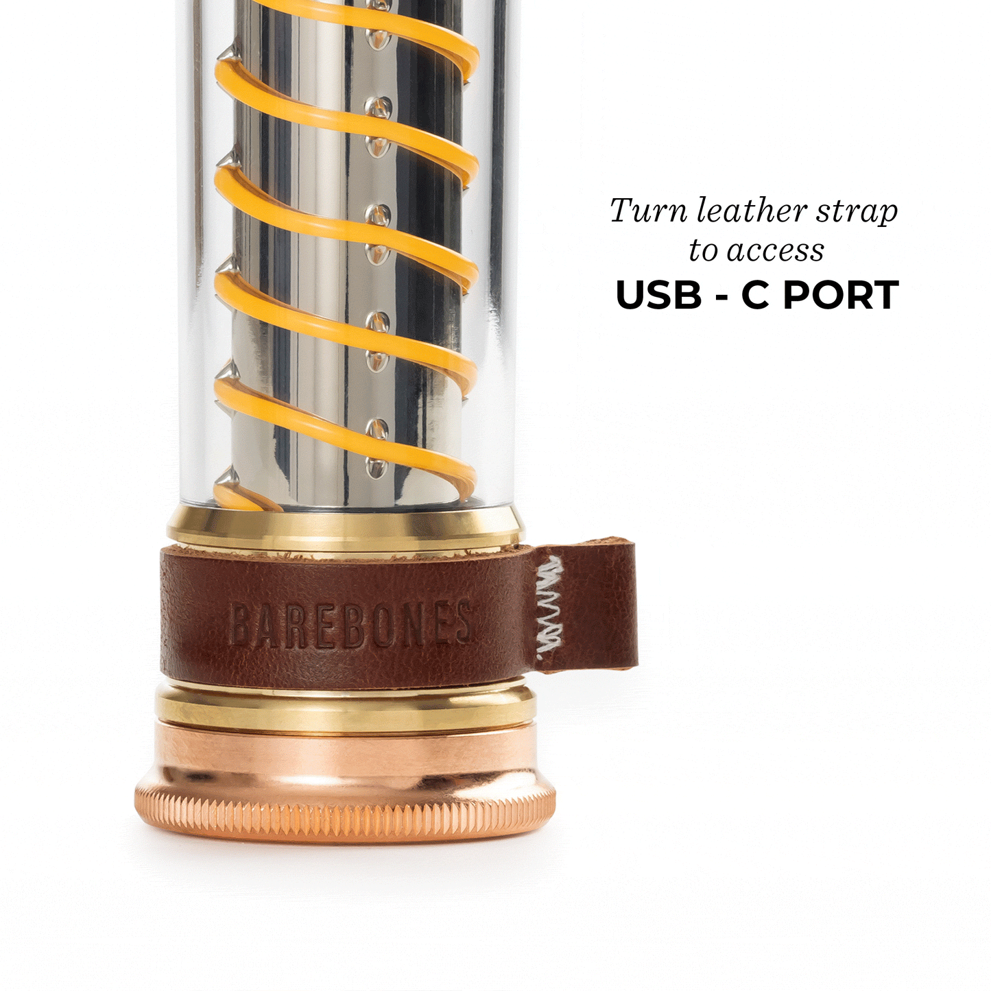 Rebolet | Edison Light Stick – Mehrzweck-Laterne und Taschenlampe mit USB-C-Aufladung und 7 Leuchtmodi