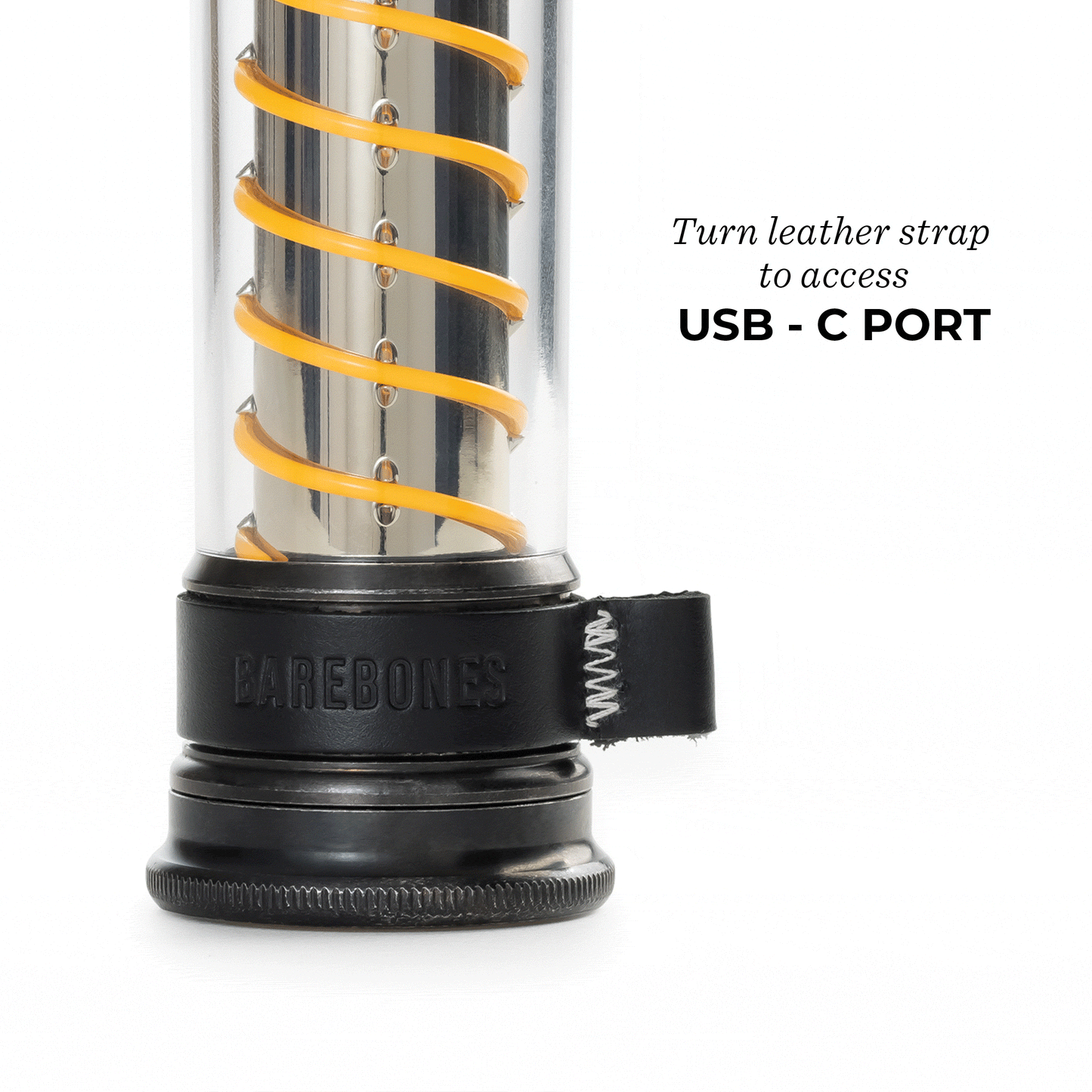 Rebolet | Edison Light Stick – Mehrzweck-Laterne und Taschenlampe mit USB-C-Aufladung und 7 Leuchtmodi