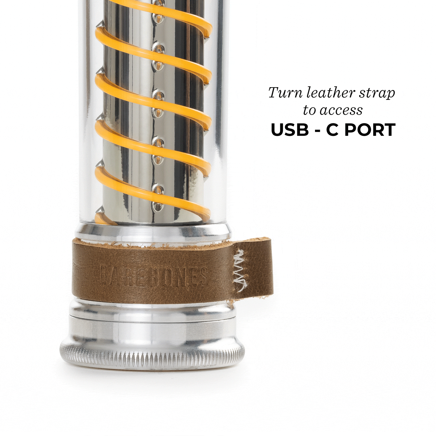 Rebolet | Edison Light Stick – Mehrzweck-Laterne und Taschenlampe mit USB-C-Aufladung und 7 Leuchtmodi