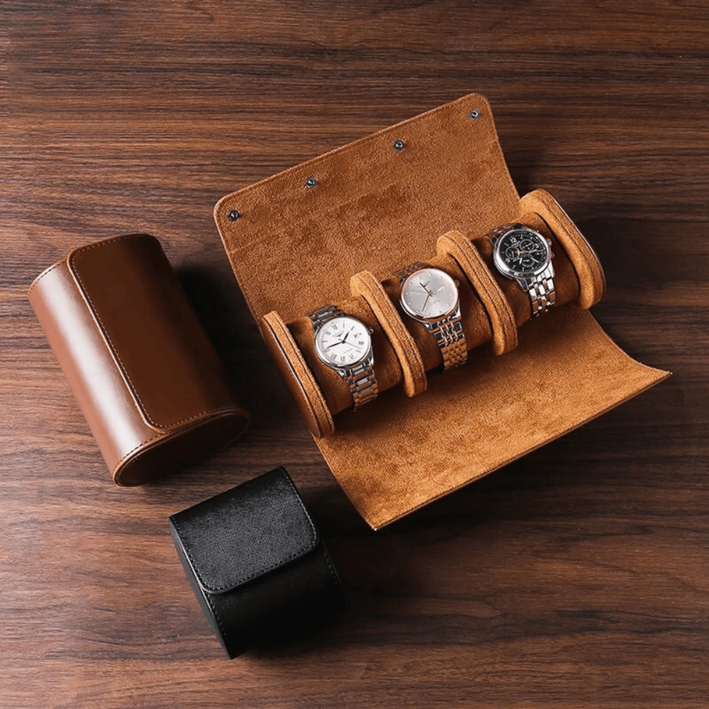 Rebolet | Leder-Uhrenetui - Stilvoller Organizer für Zeitmesser