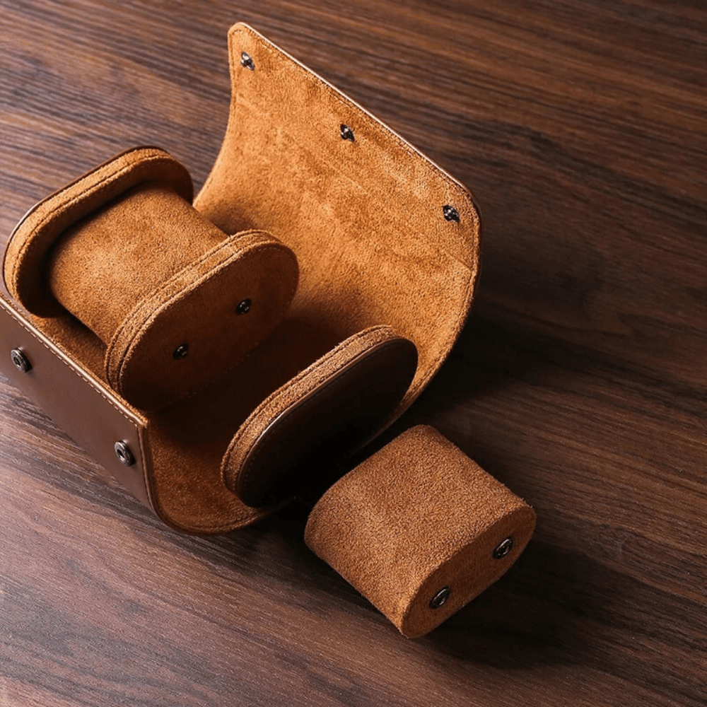 Rebolet | Leder-Uhrenetui - Stilvoller Organizer für Zeitmesser