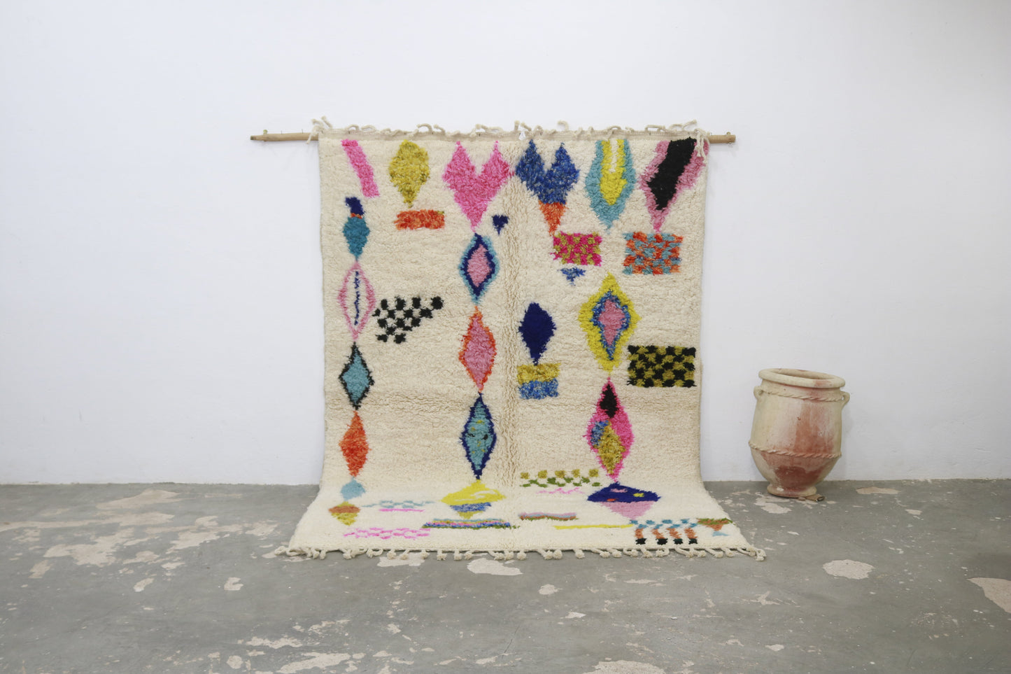 Rebolet| Tapis traditionnel Azilal 280 X 200 Cm
