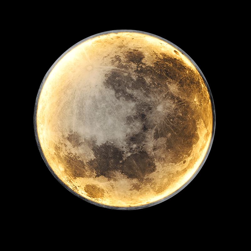 Rebolet| Moon lamp | Atmosphärische Wandbeleuchtung | Komfortable Nachtlampe