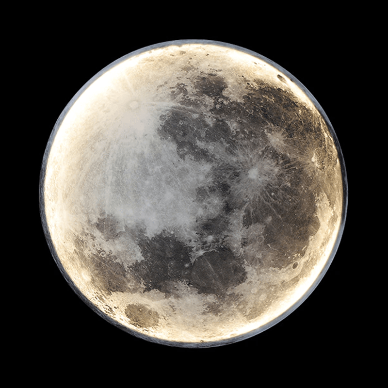 Rebolet| Moon lamp | Atmosphärische Wandbeleuchtung | Komfortable Nachtlampe