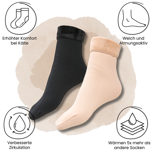 Rebolet | Comfysocks - Unisex Einheitsgröße - für warme Fußmomente