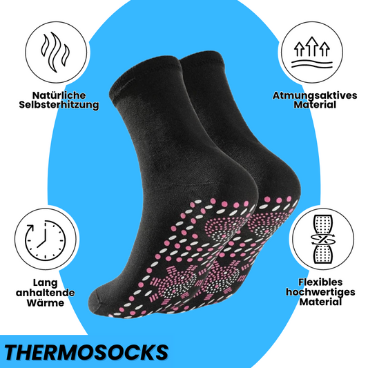 Rebolet | 4er Set Thermosocks - Selbsterwärmende Thermosocken - Einheitsgröße