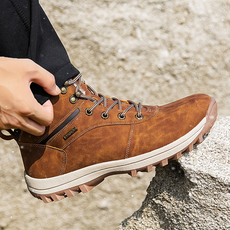 Herren Wanderstiefel – isoliert, niedrig geschnitten