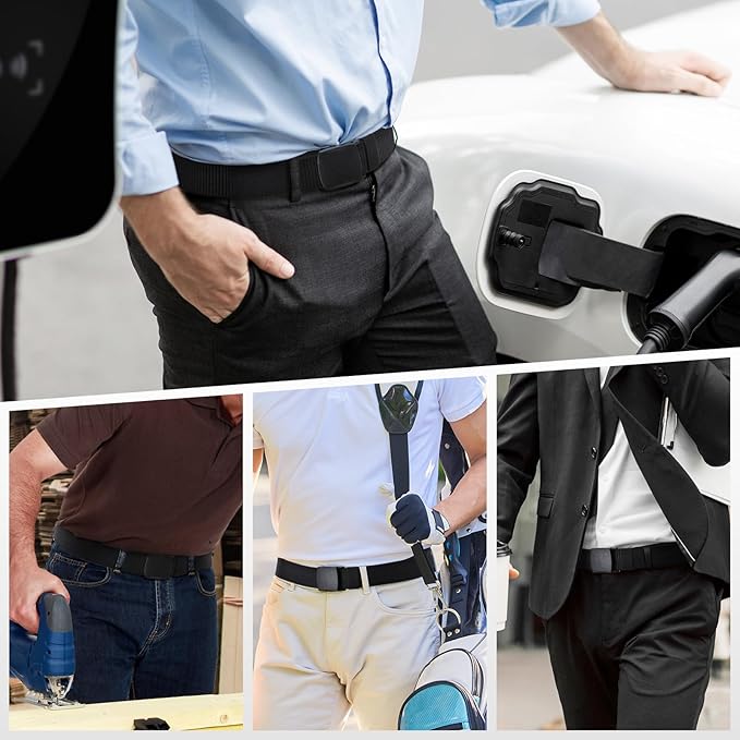 Herren Heavy-Duty Canvas-Gürtel mit atmungsaktivem Gurtband