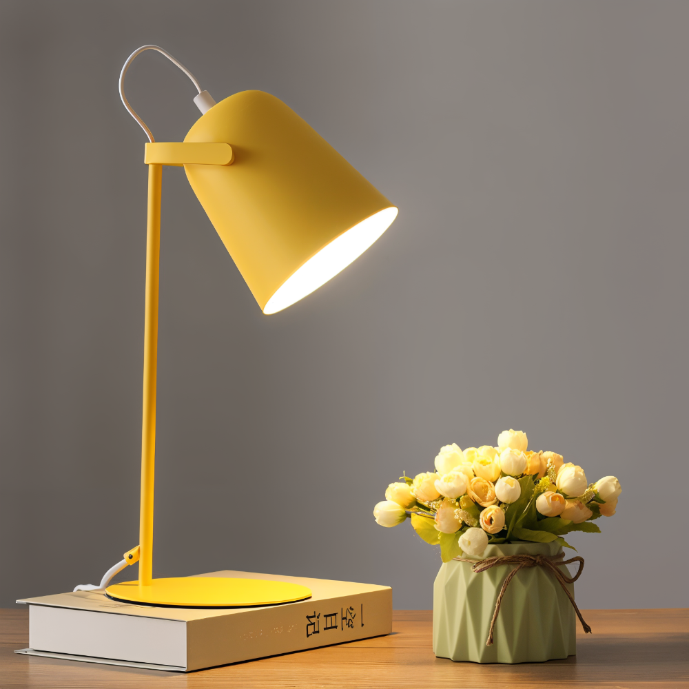 Rebolet | Moderne Design Rotierende Tischlampe - Augenfreundliche Beleuchtungslösung