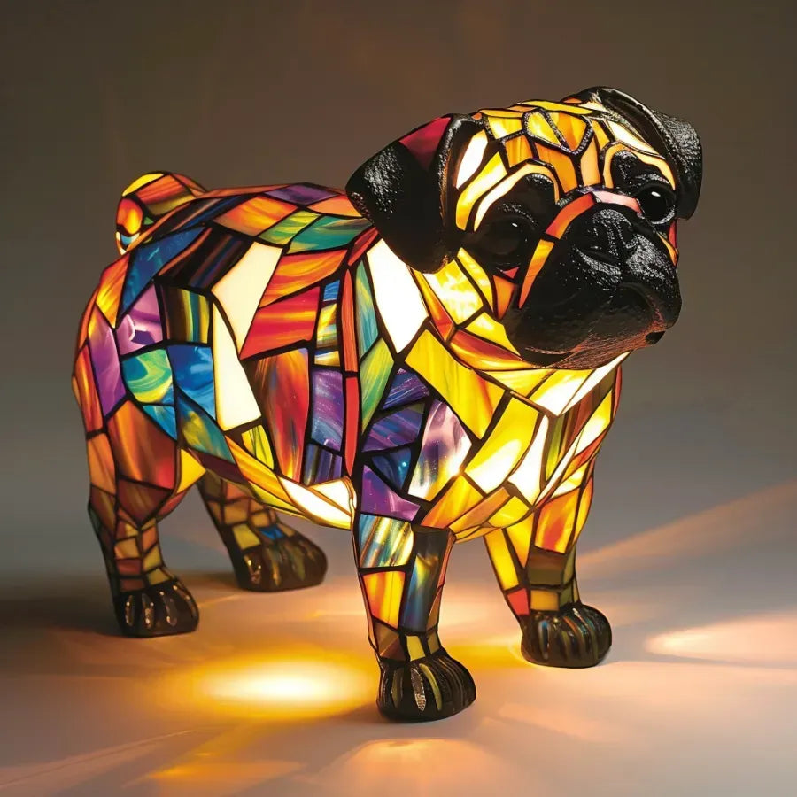 Rebolet | Leuchthund - handgefertigte Lampe, die Herzen erstrahlen lässt