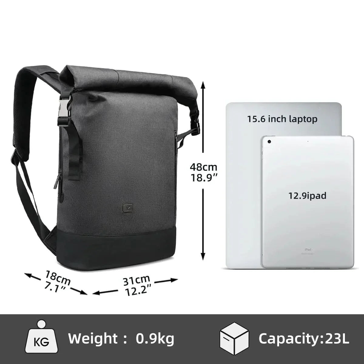 Rebolet | Multifunktionaler Rucksack für draußen mit USB-Anschluss