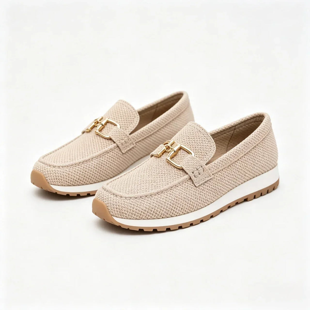 Damen-Komfort-Loafer in weiter Passform
