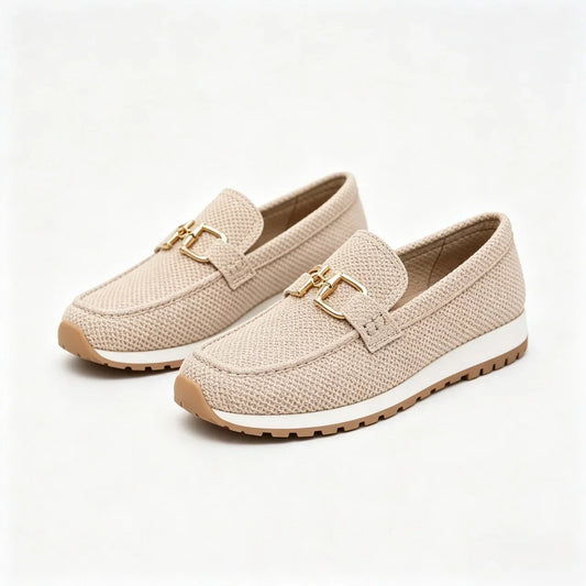 Damen-Komfort-Loafer in weiter Passform