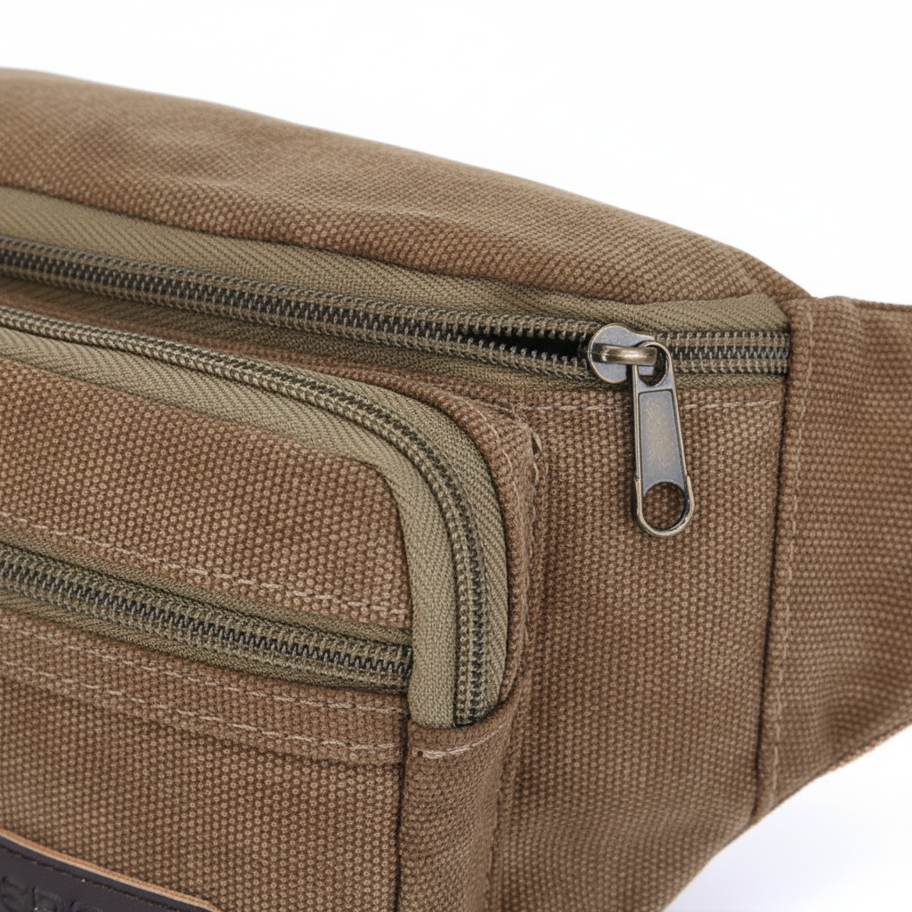 Canvasoro Dicke Canvas-Gürteltasche