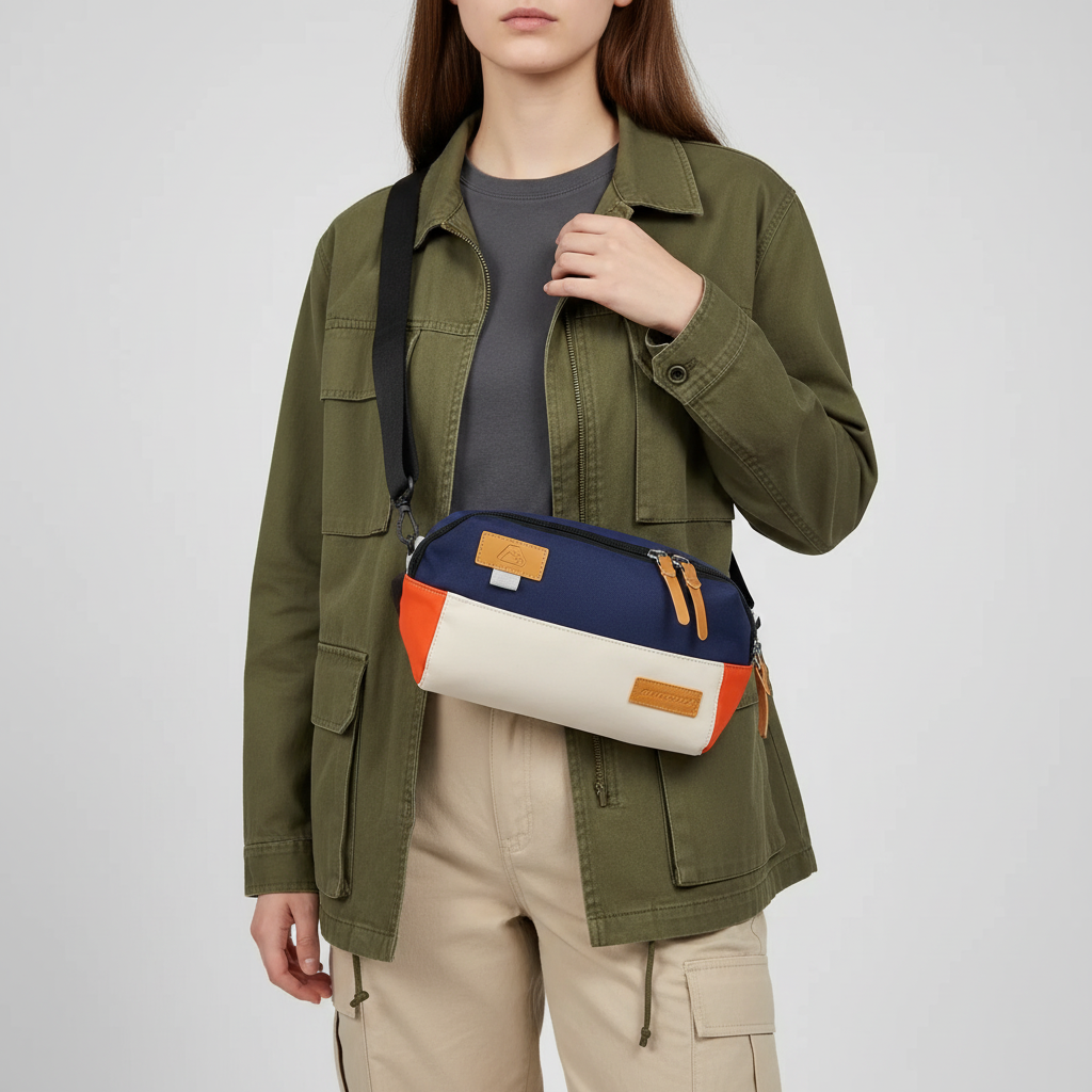 Harajuno Lässige Crossbody-Hip‑Bag
