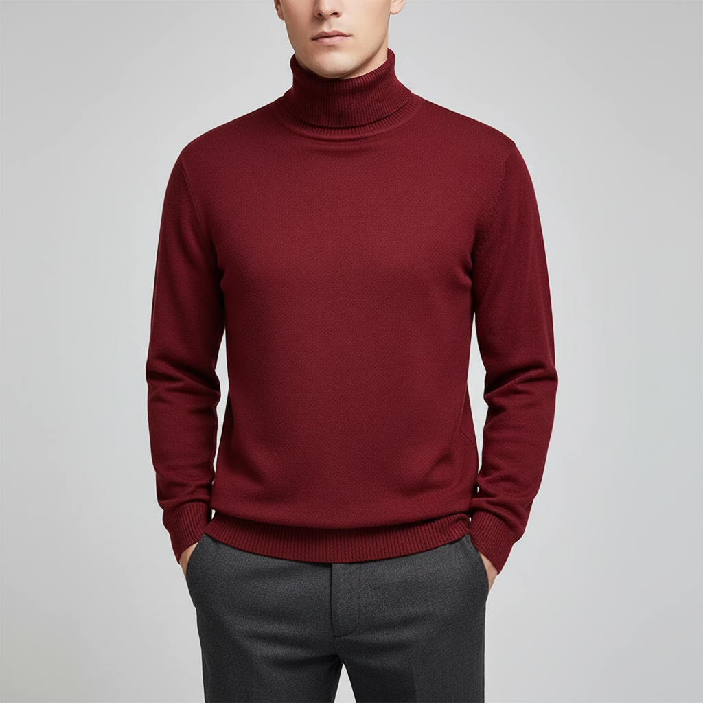 Strick Rollkragenpullover