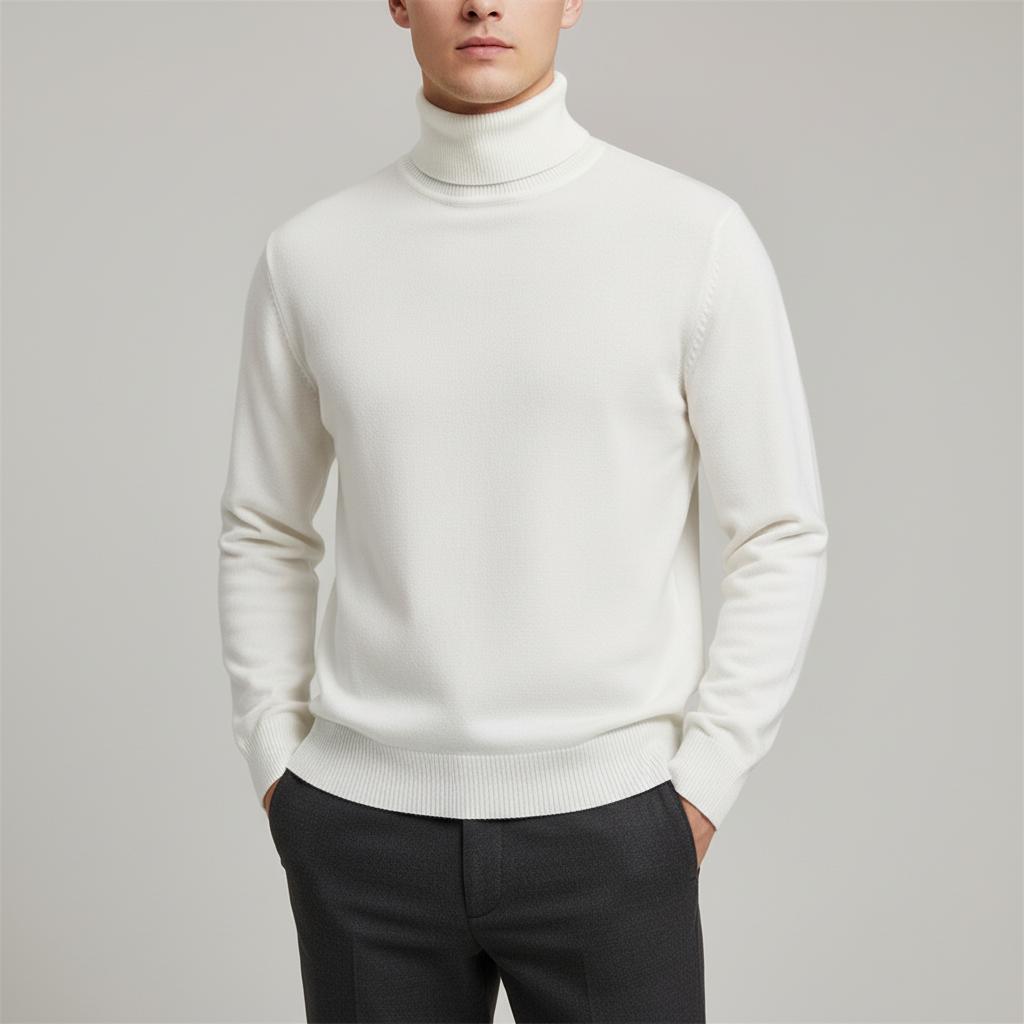 Strick Rollkragenpullover