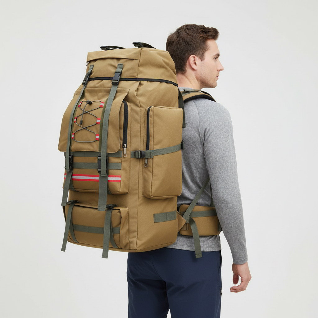 Rucksack mit großer Kapazität fürs Wandern