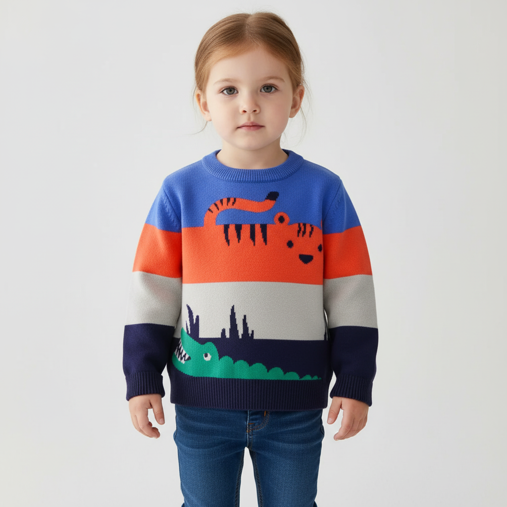 Langarm Pullover