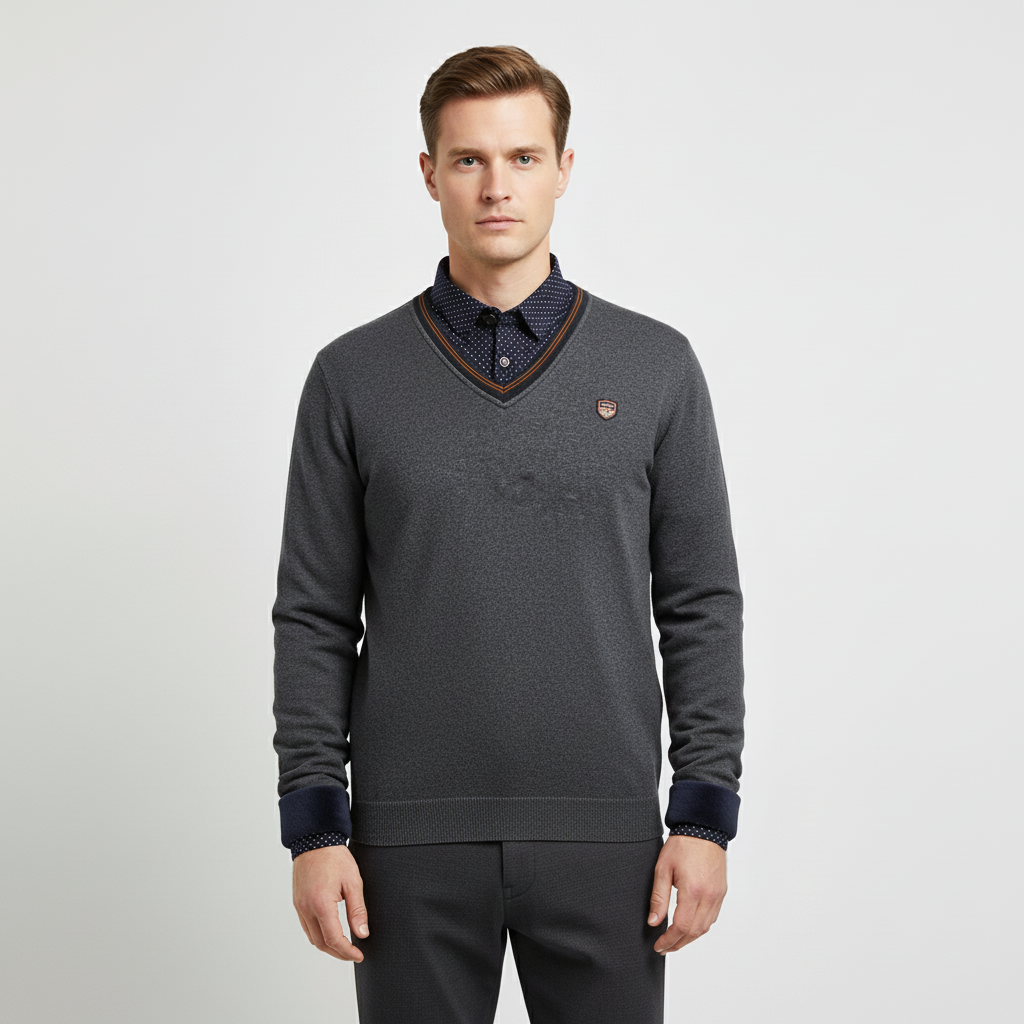 Langarm Pullover