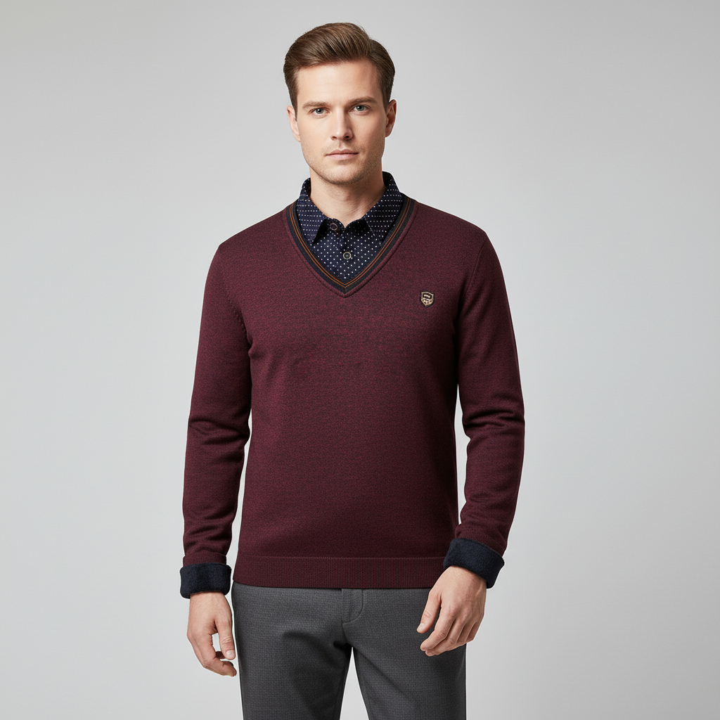 Langarm Pullover