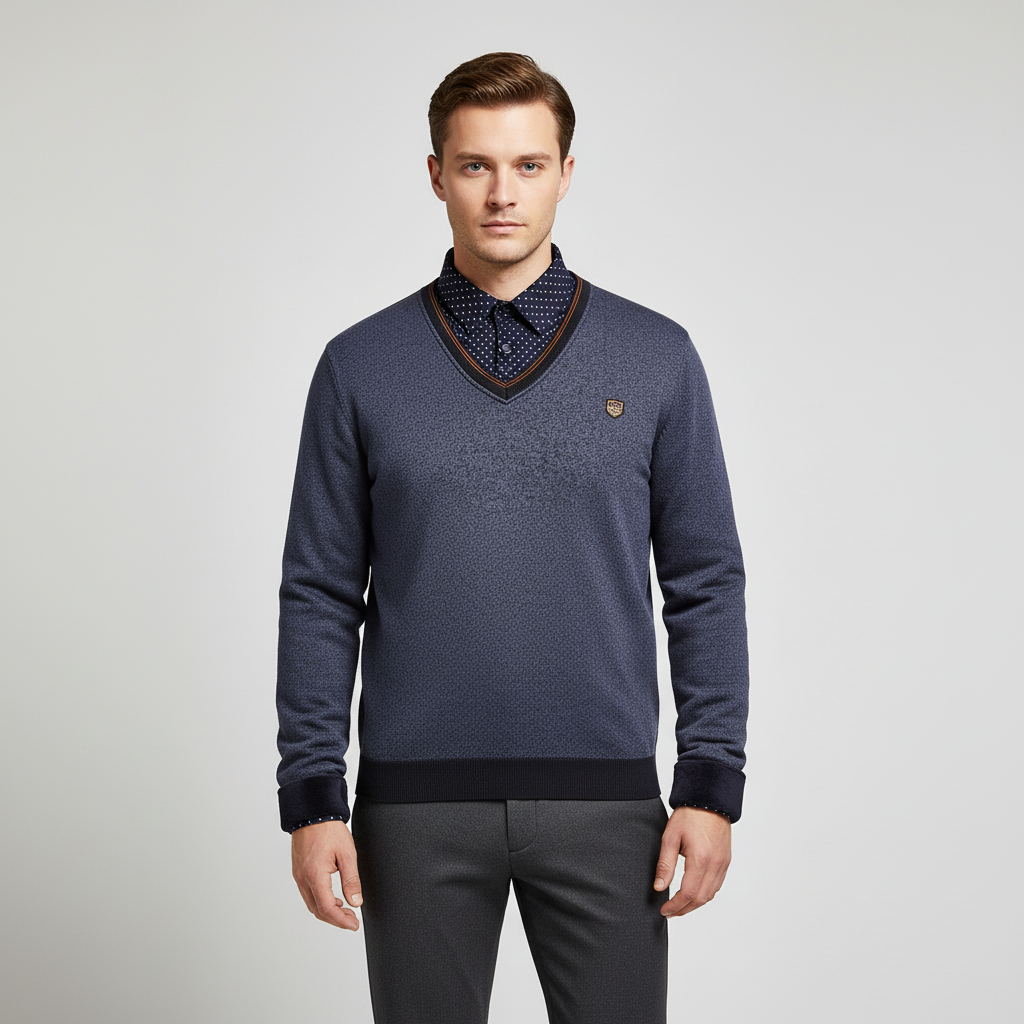 Langarm Pullover