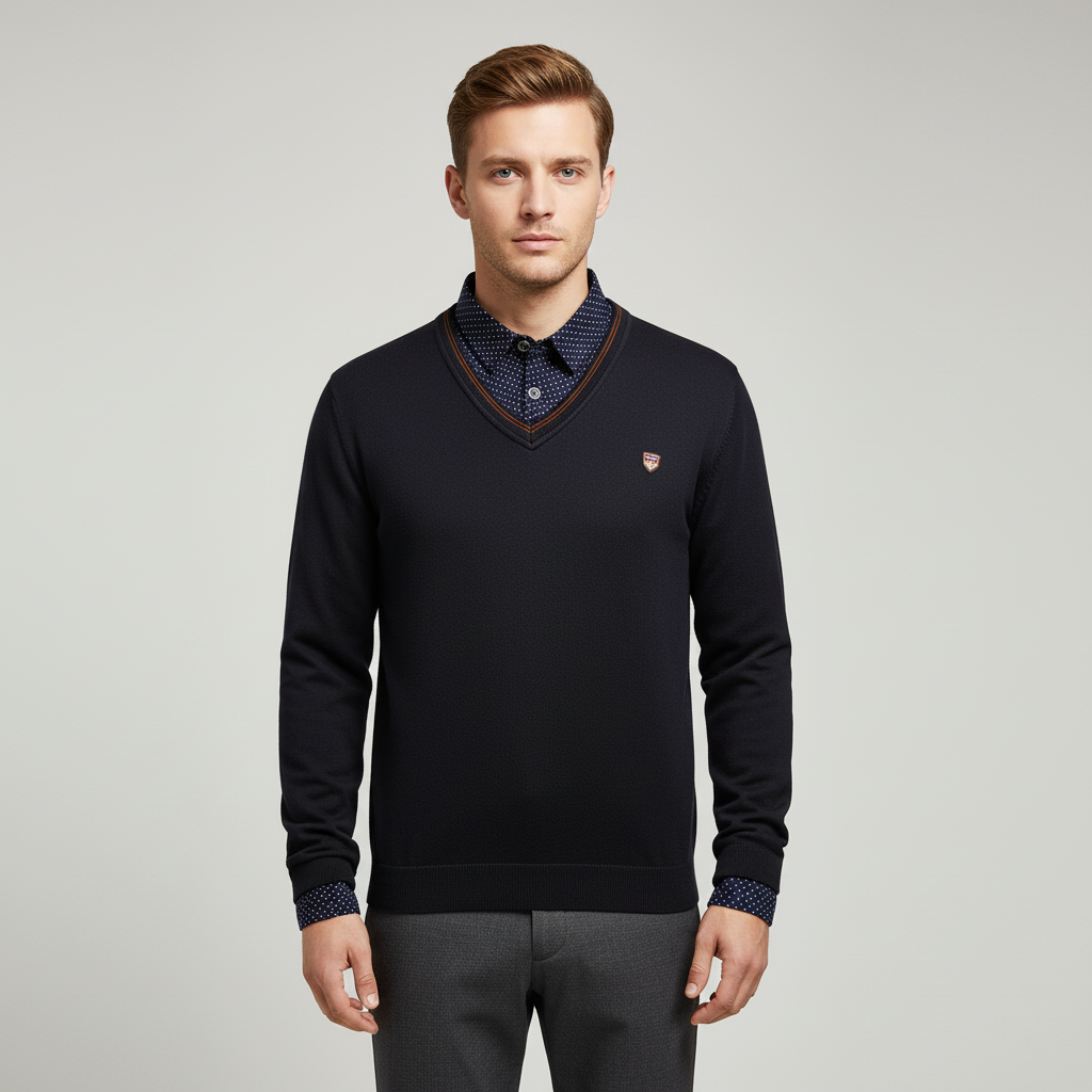 Langarm Pullover