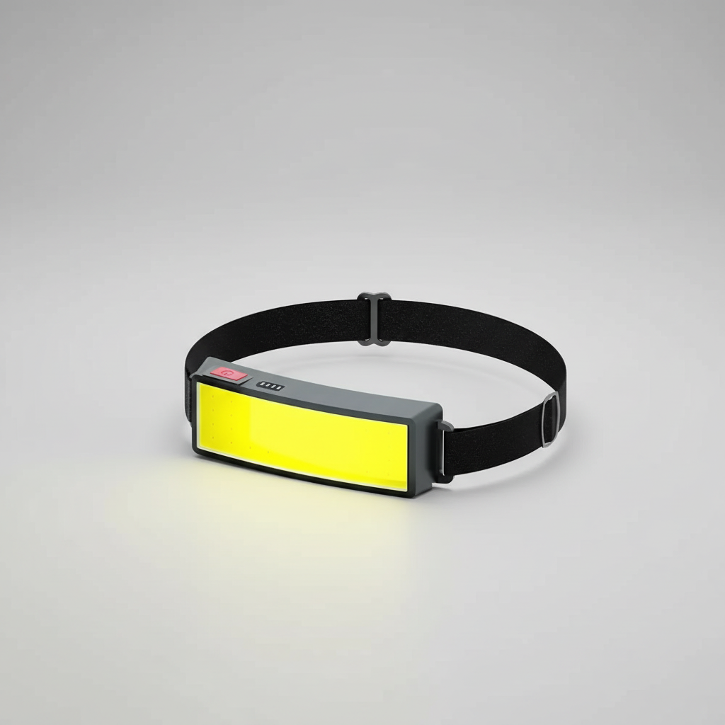 | LumenArc COB-LED-Stirnlampe mit Akku
