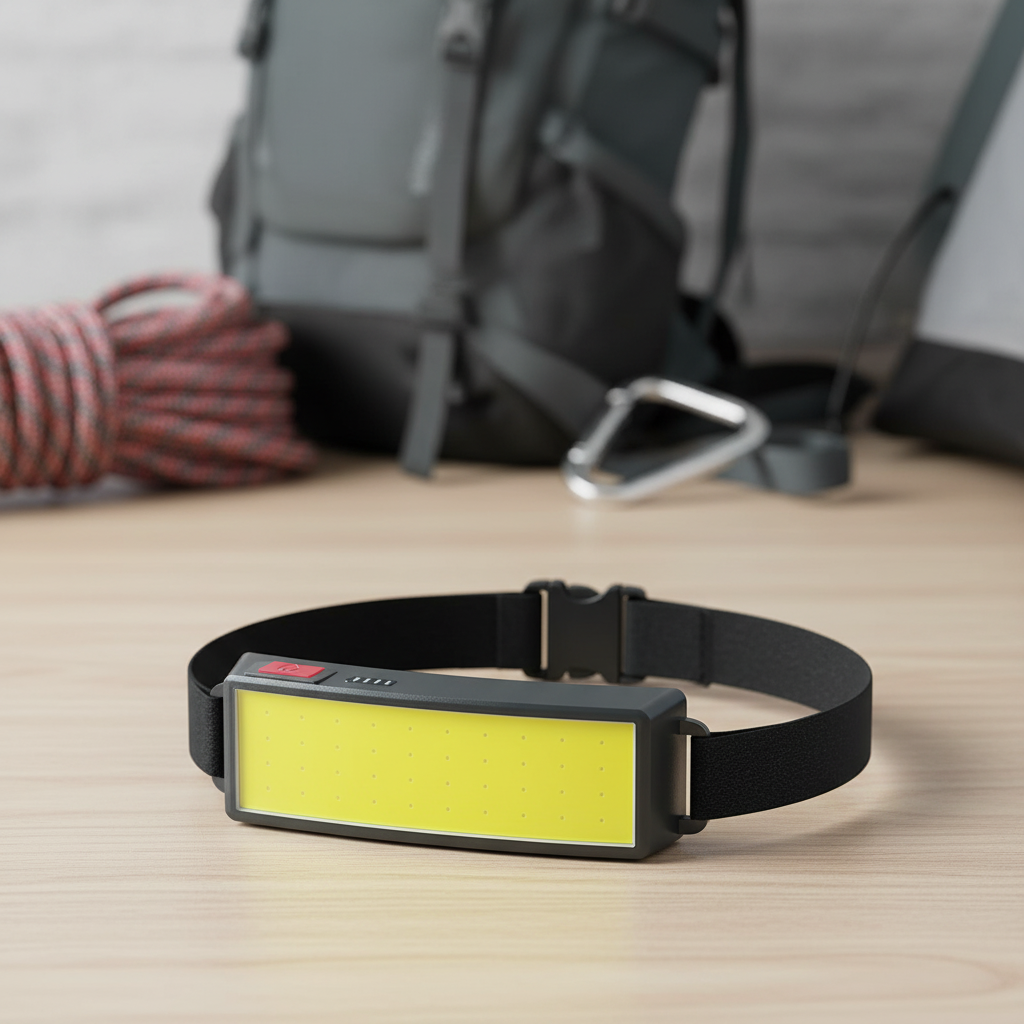 | LumenArc COB-LED-Stirnlampe mit Akku