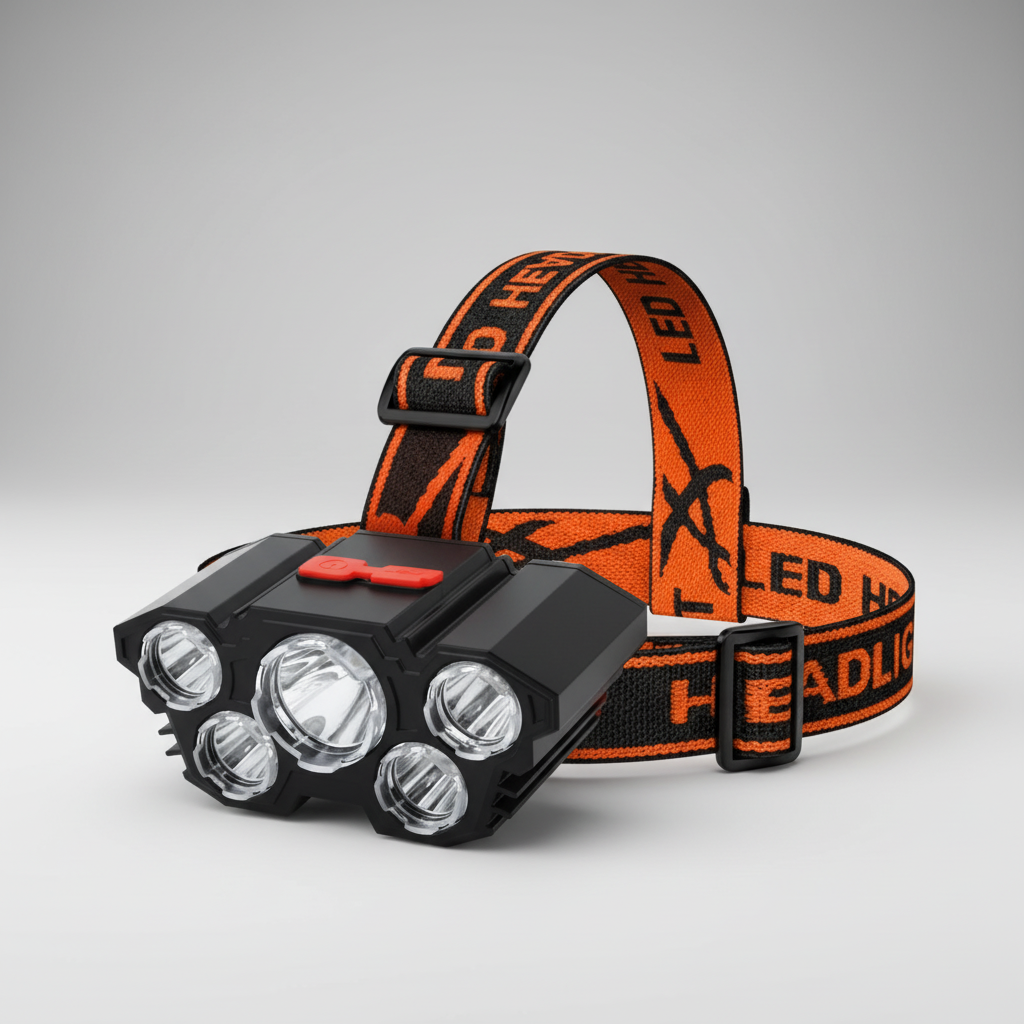| Luminexis Stirnlampe mit wiederaufladbarem LED