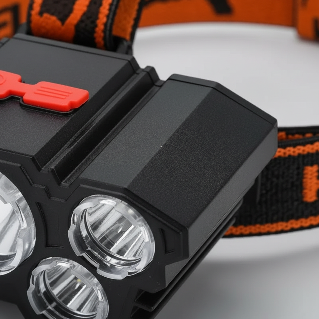 | Luminexis Stirnlampe mit wiederaufladbarem LED