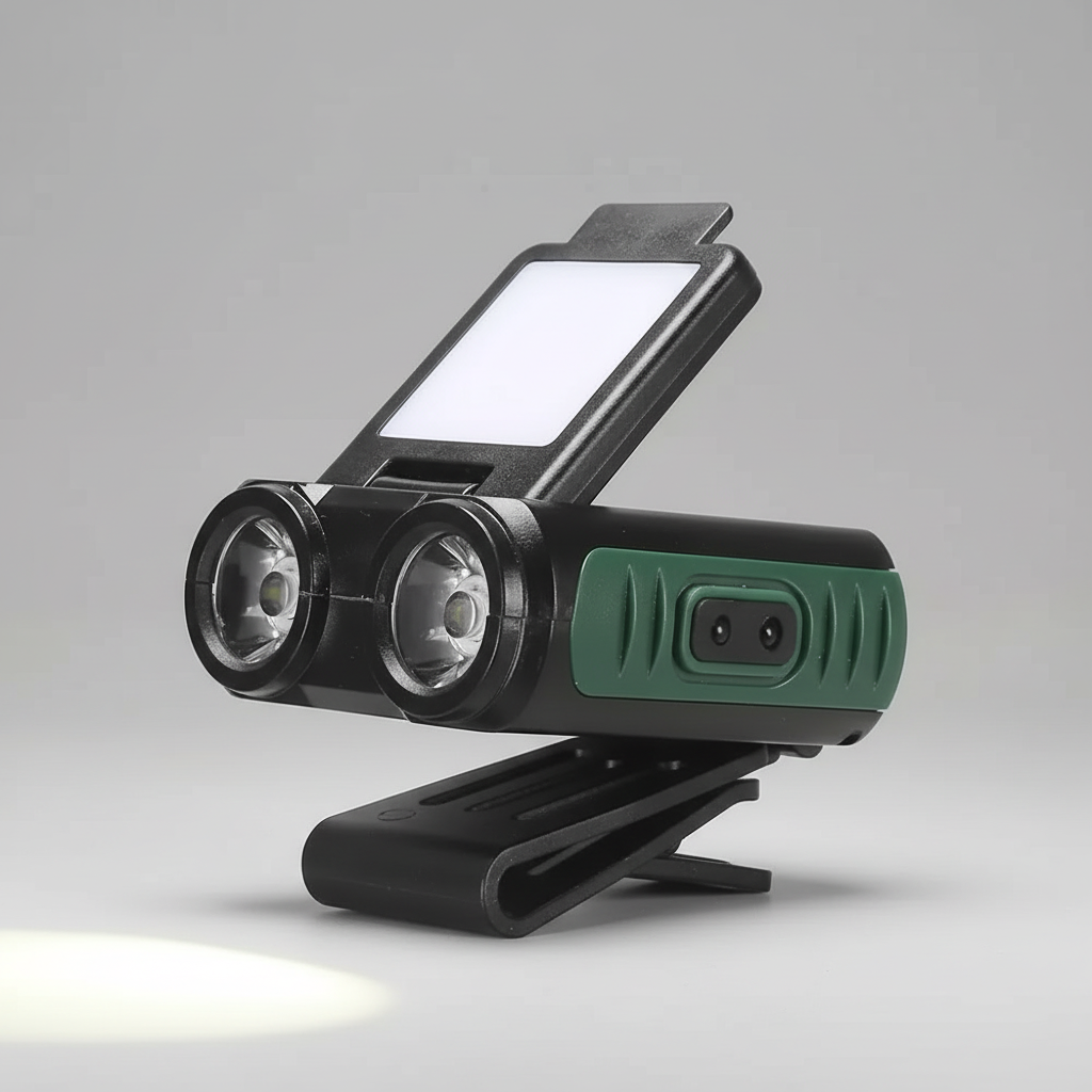 | Luminexy Aufladbare COB-Clipleuchte