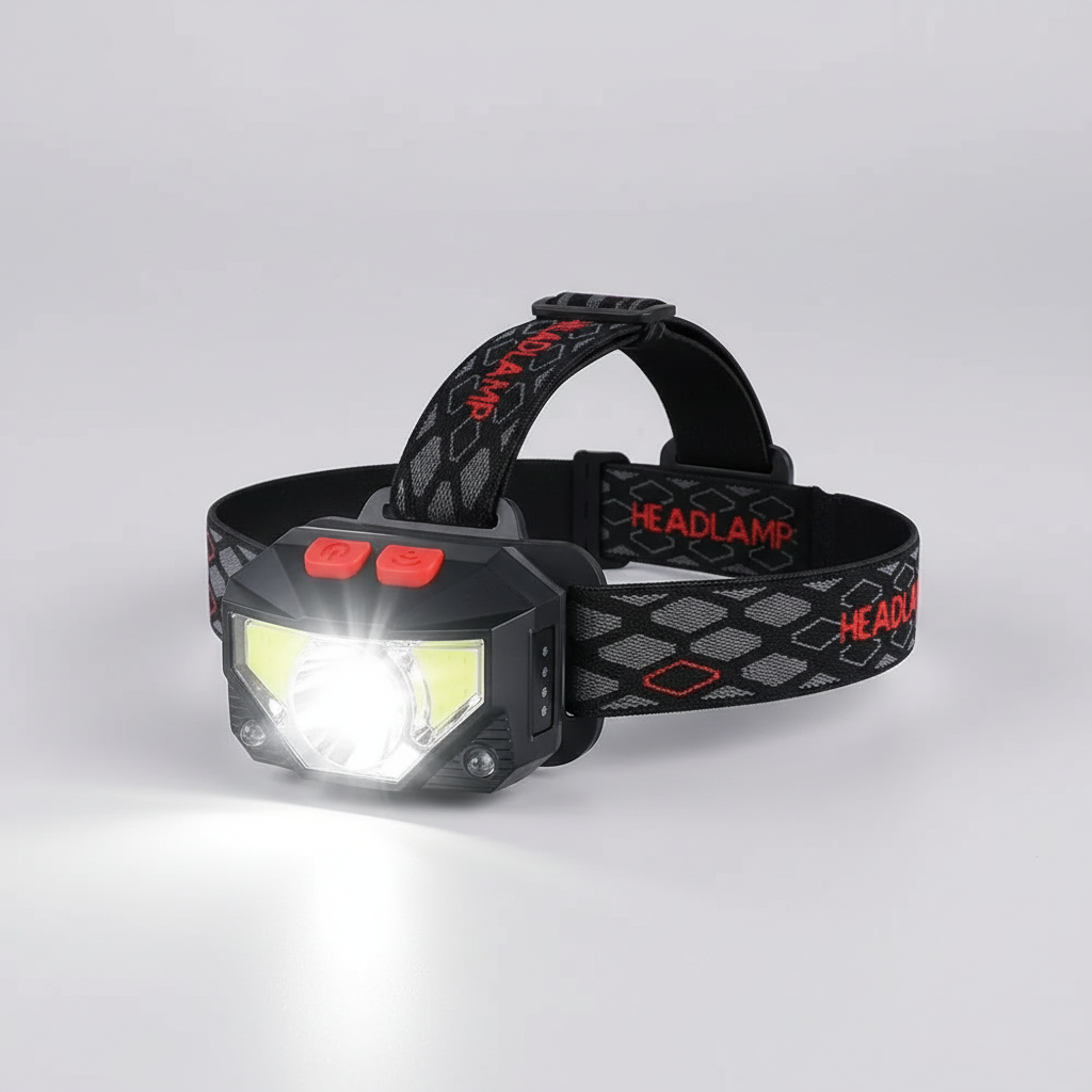 | Lumivault Aufladbare LED-Kopflampe