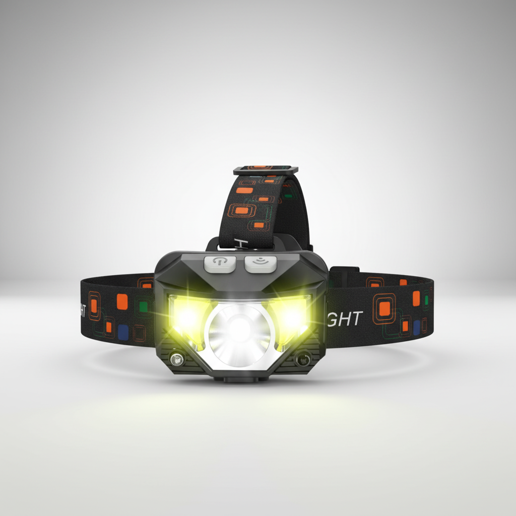 | Lumivault Aufladbare LED-Kopflampe