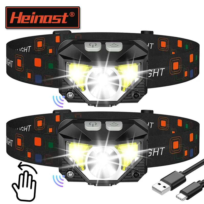 | Lumivault Aufladbare LED-Kopflampe