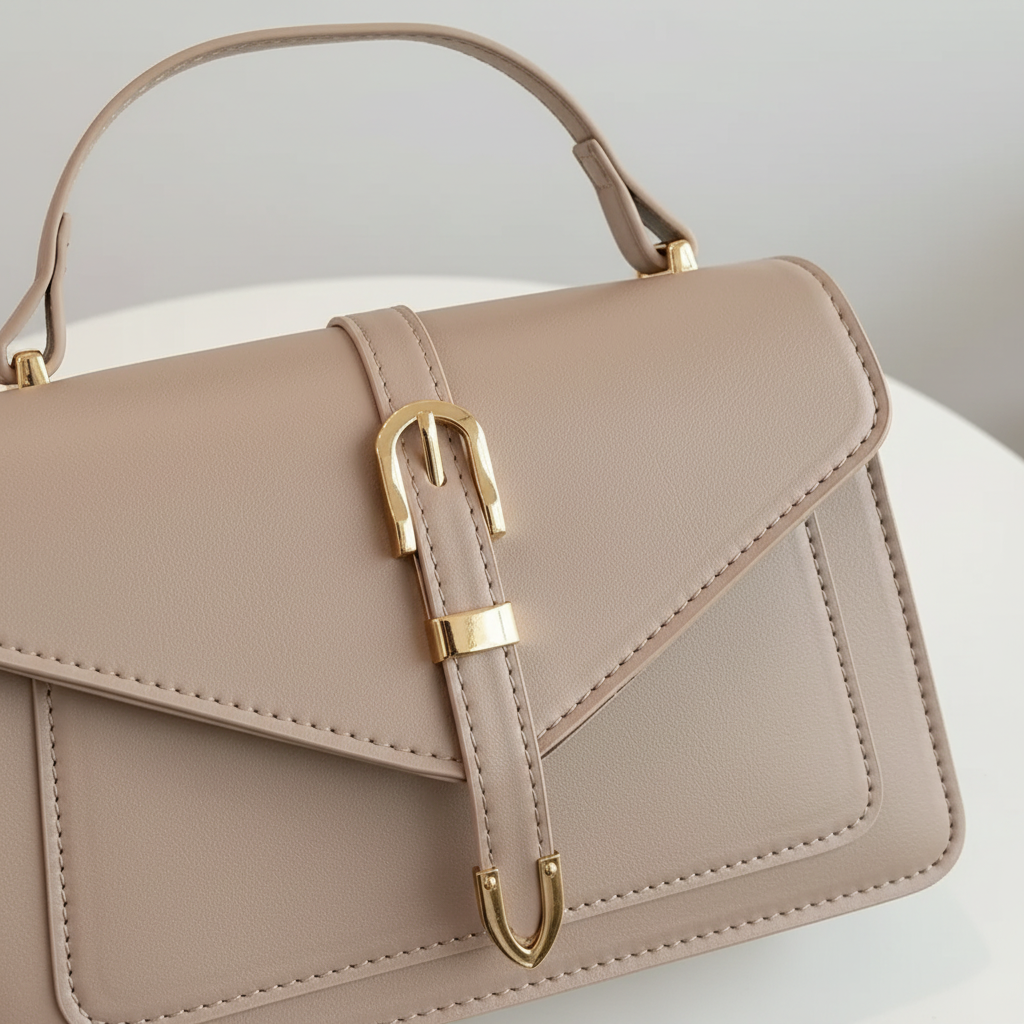 Minimalistische Crossbody-Tasche mit Tragegriff