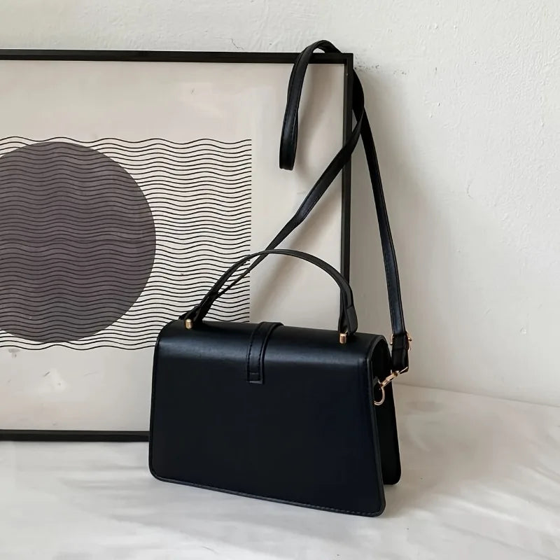 Minimalistische Crossbody-Tasche mit Tragegriff
