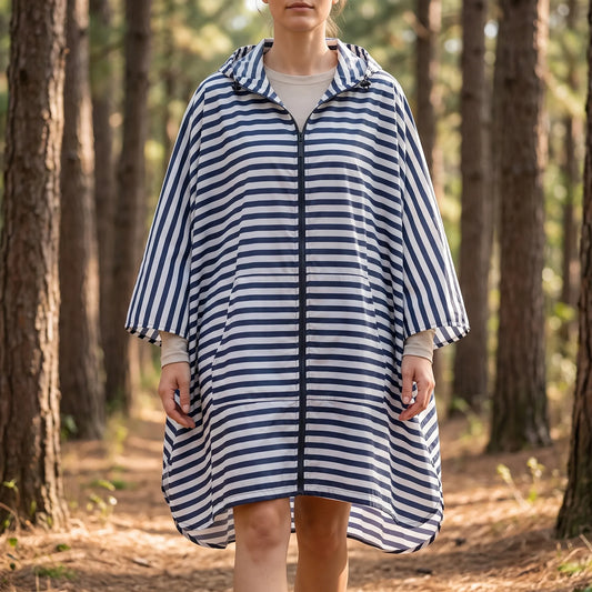 Nubis Weit Geschnittener Damen Regenponcho