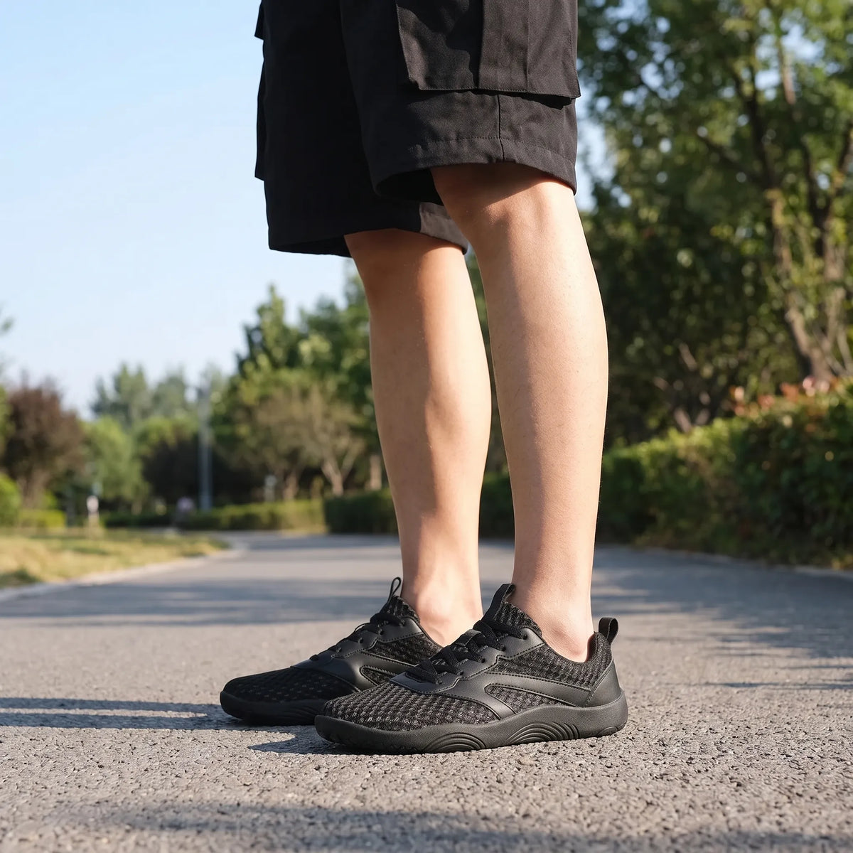 Pacedo Breite Freizeitschuhe Für Herren